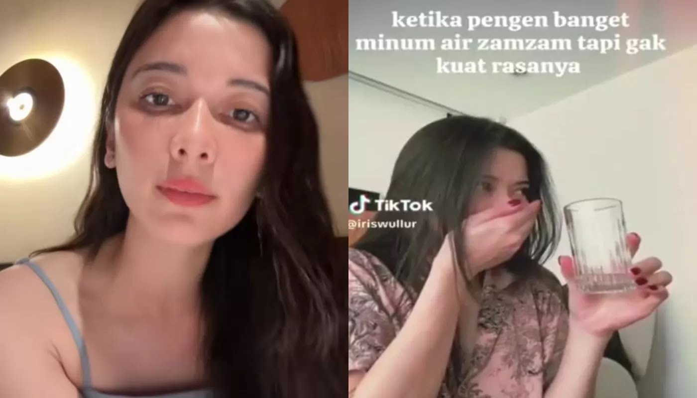 Iris Wullur dihujat karena tak kuat minum air zamzam