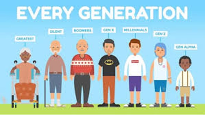 Sebutan dari generasi ke generasi.