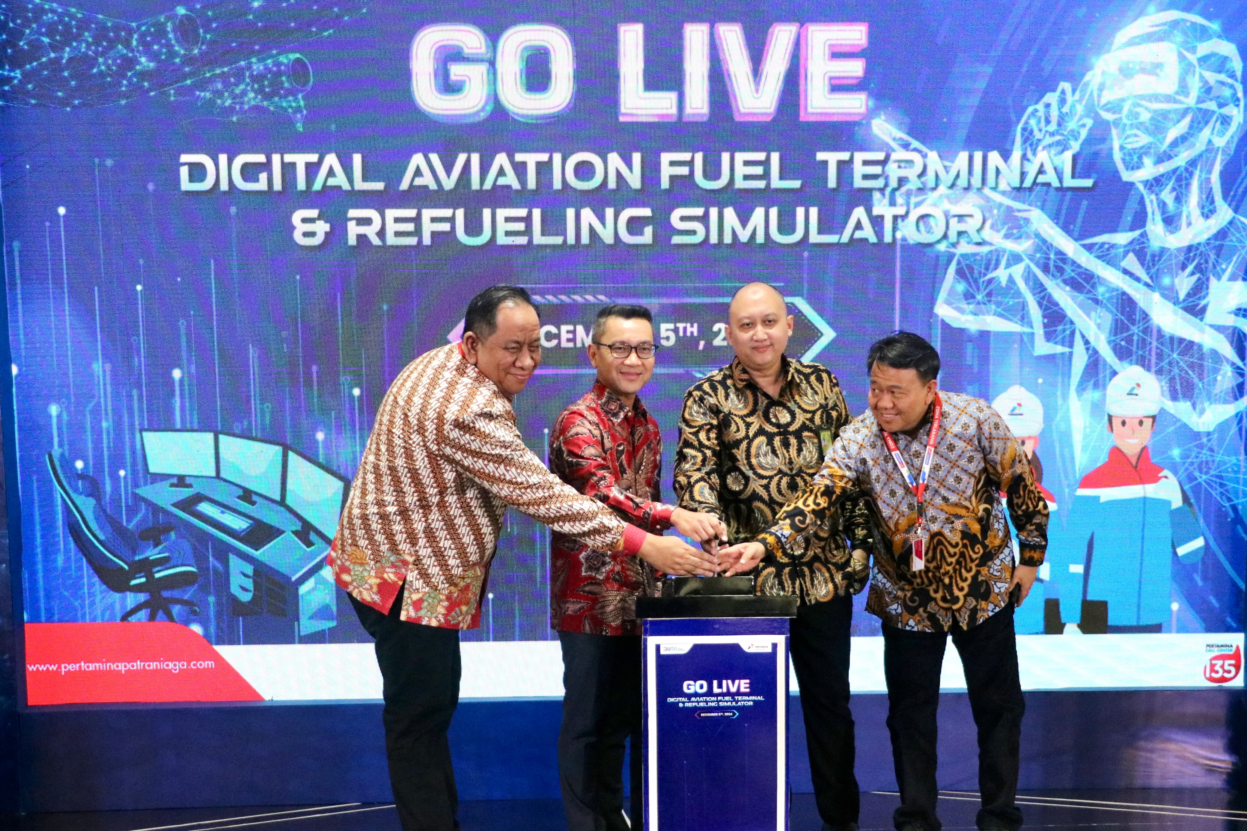 Go live program digitalisasi ini berlangsung di AFT Juanda, Sidoarjo, pada Kamis (5/12).