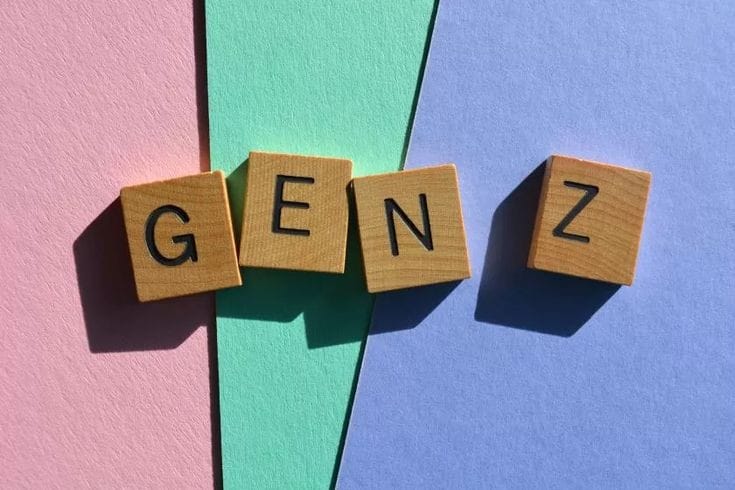 Kamus slang bahasa Gen Z.