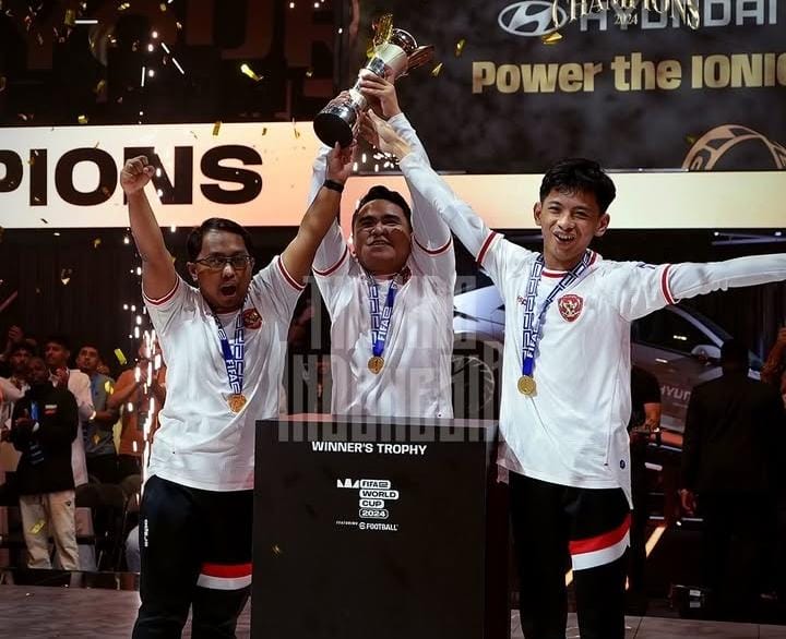 Rizky Faidan, Bintang eFootball Timnas Indonesia yang menaklukkan Timnas Brazil.