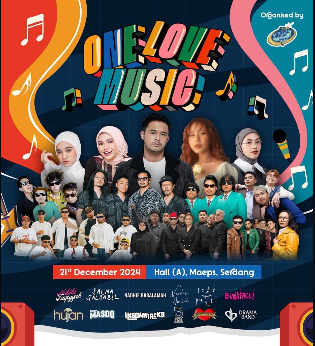 poster konser olm fest di Malaysia