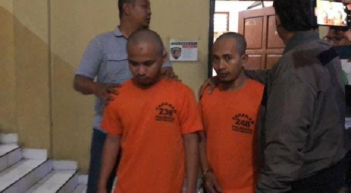 Billy dan Satim tersangka penyiraman mahasiswa Jogja dengan air keras