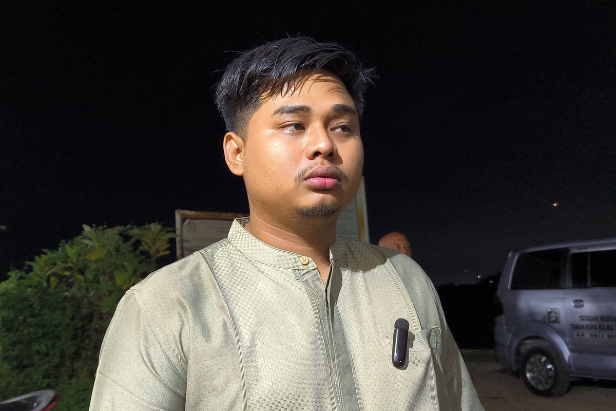 Rizky Agam S, anak kedua korban bos rental mobil yang tewas tertembak