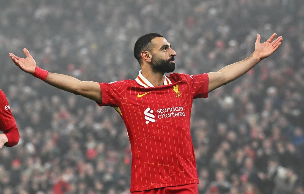 Mohammed Salah, pemain Liverpool.