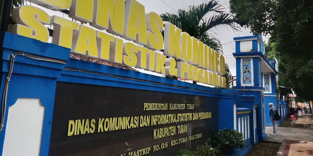 Dinas Kominfo Statistik dan Persandian Tuban belum mengalami perubahan nomenklatur sebagaimana perubahan Kominfo menjadi Komdigi.