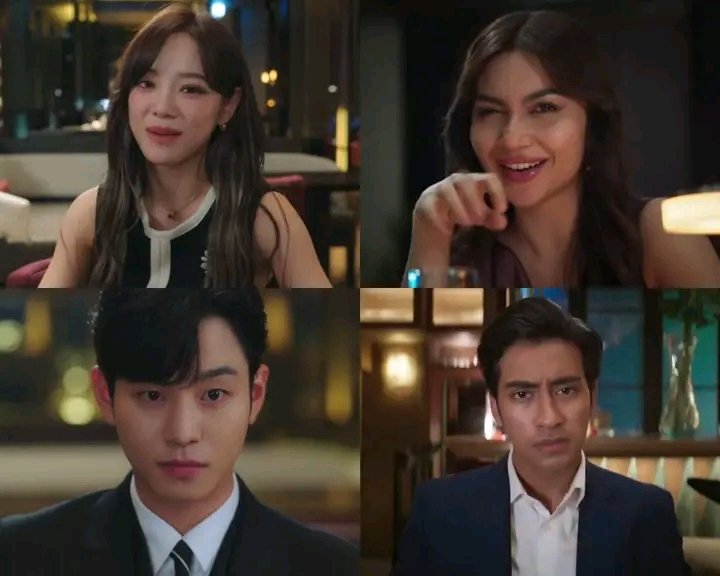 Kolase foto A Business Proposal versi Korea dan Indonesia