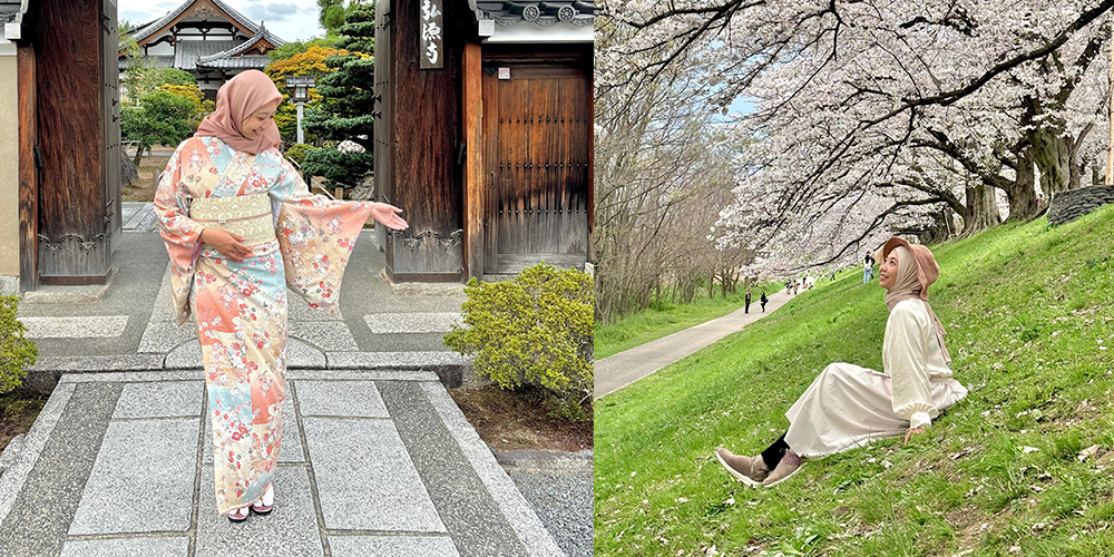 Rahma, cewek asli Tuban yang baru saja menyelesaikan pendidikan magister di Ritsumeikan University, Kyoto, Jepang.
