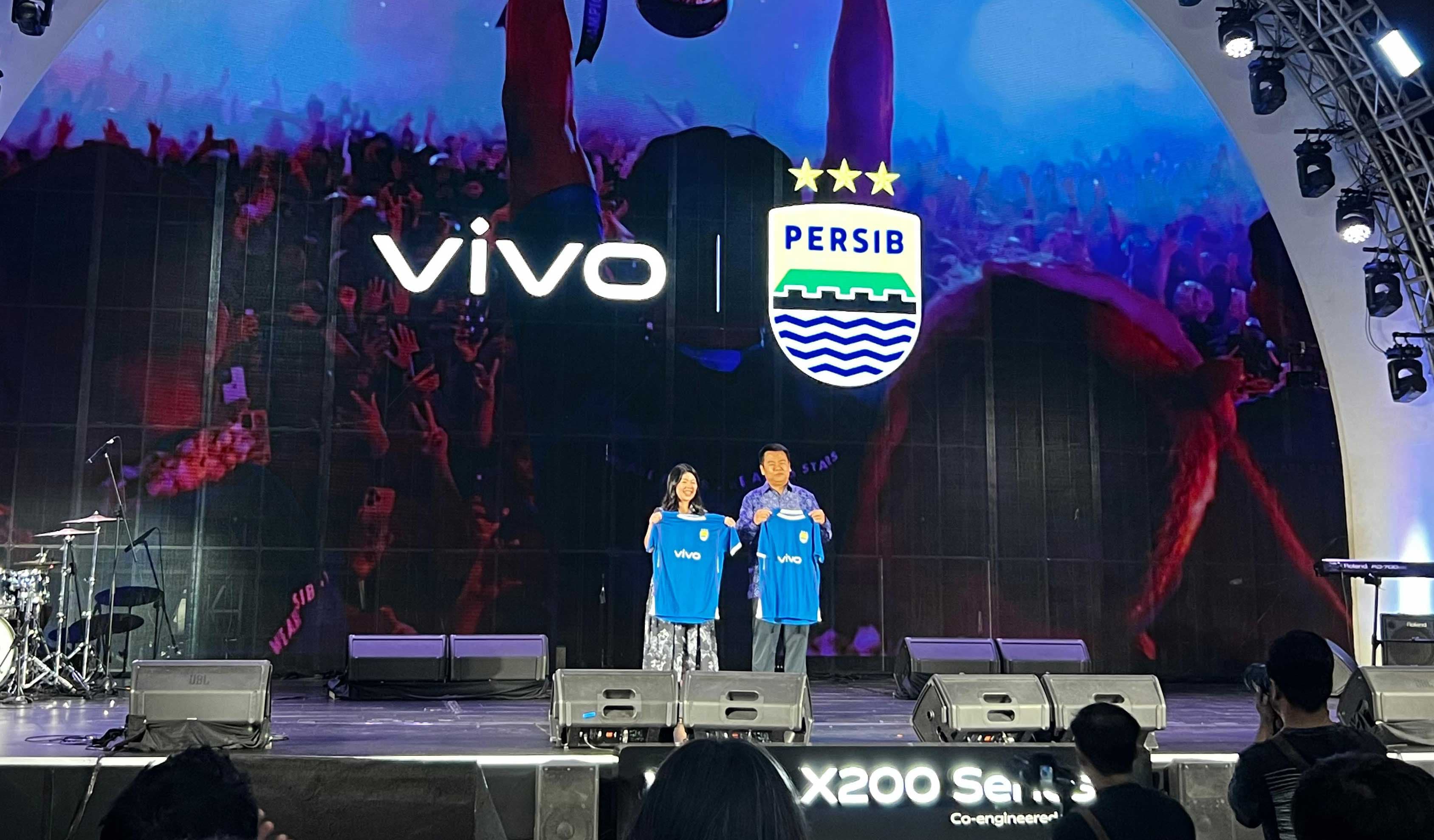 Persib Bandung resmi umumkan Vivo sebagai sponsor baru