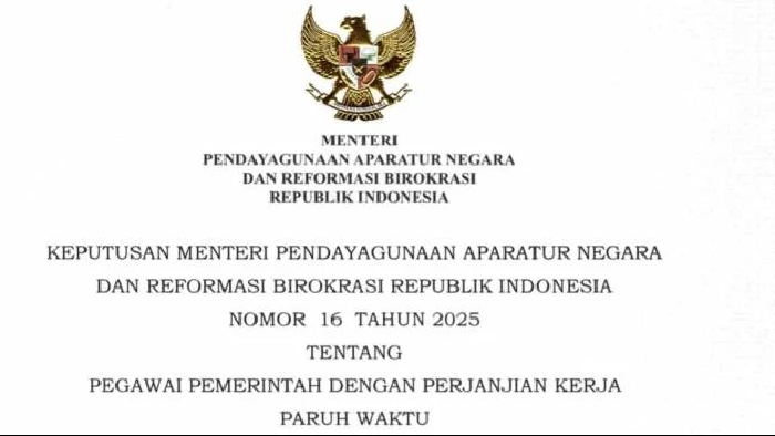 MenpanRB terbitkan peraturan PPPK paruh waktu
