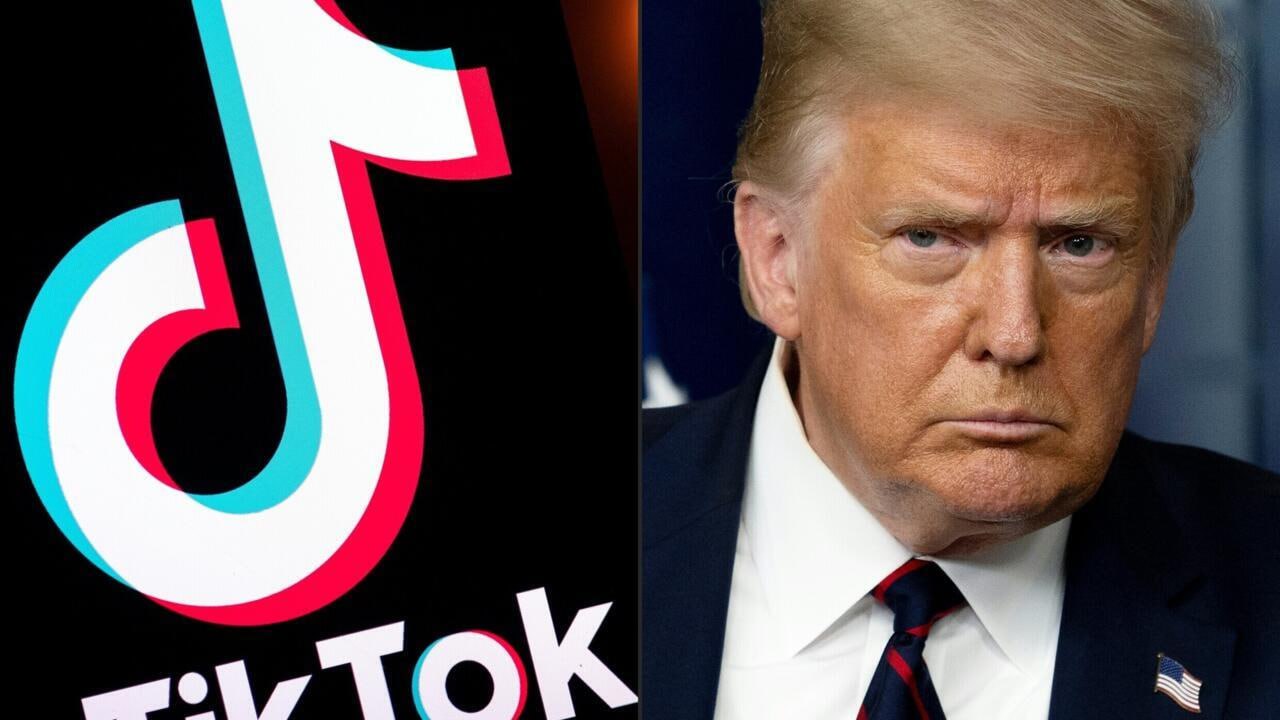 Polemik antara TikTok dan Donald Trump yang masih berlangsung.