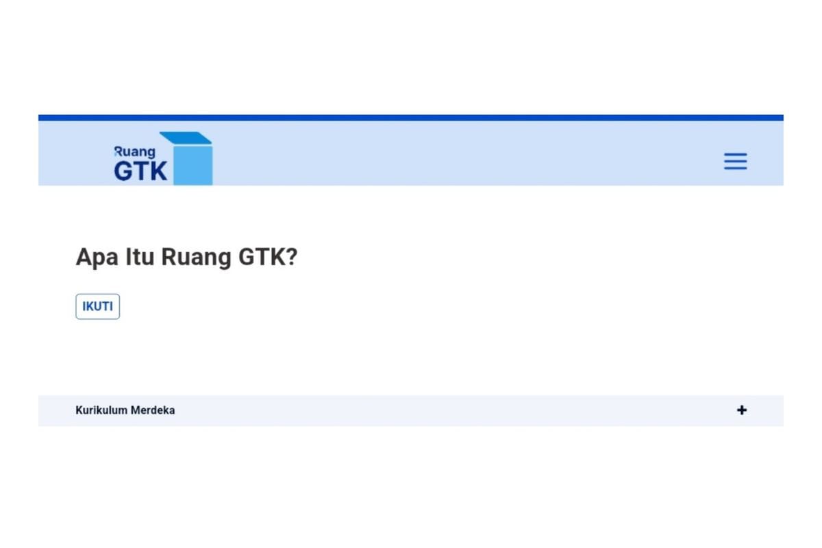 Ilustrasi platform Ruang GTK
