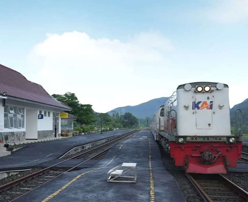 Ilustrasi kereta api