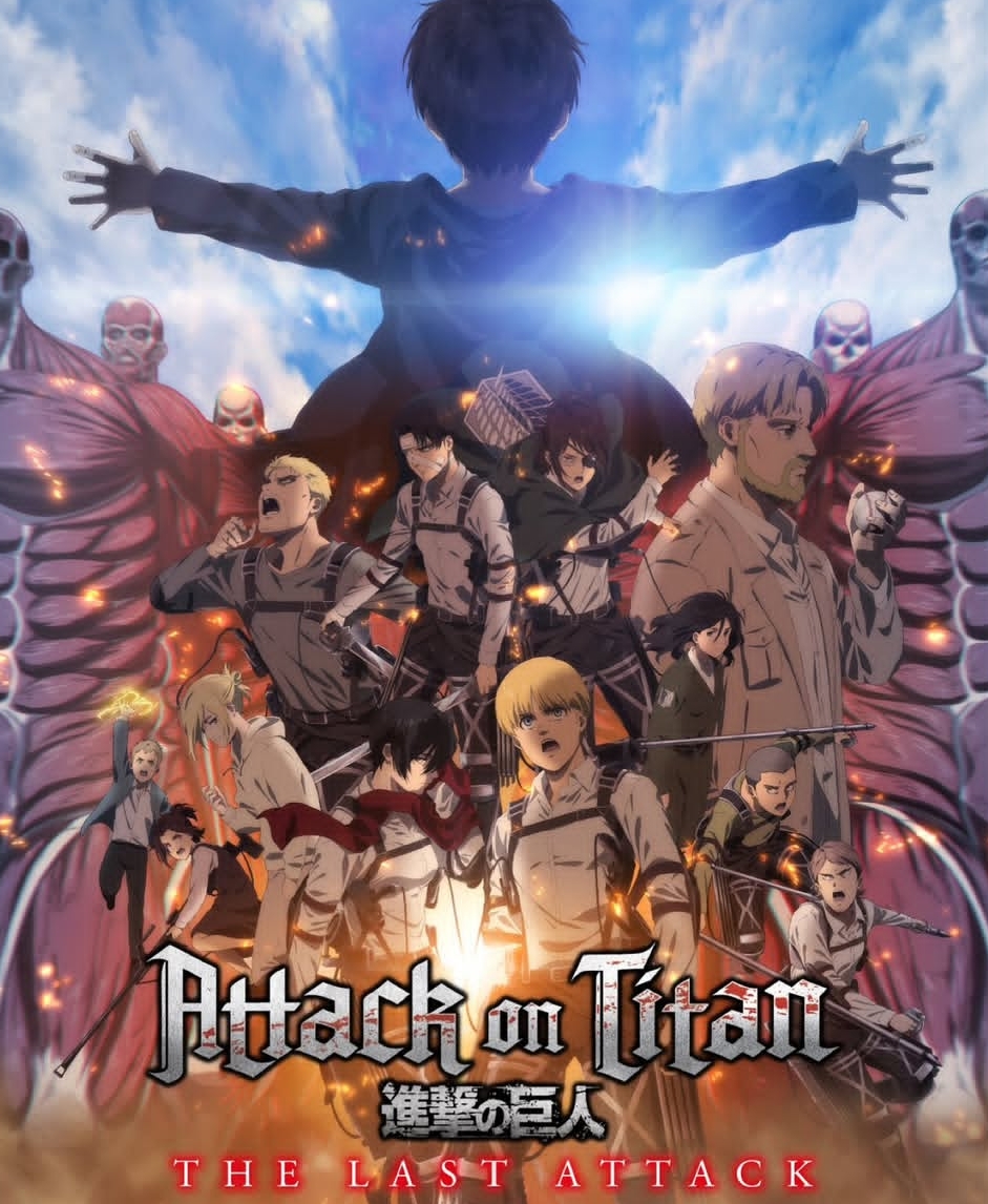 Attack on Titan: The Last Attack yang rilis di bioskop.