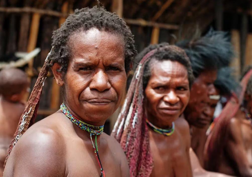 Ilustrasi warga Papua.