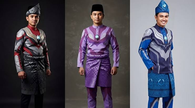 Baju Melayu ala Ultramen
