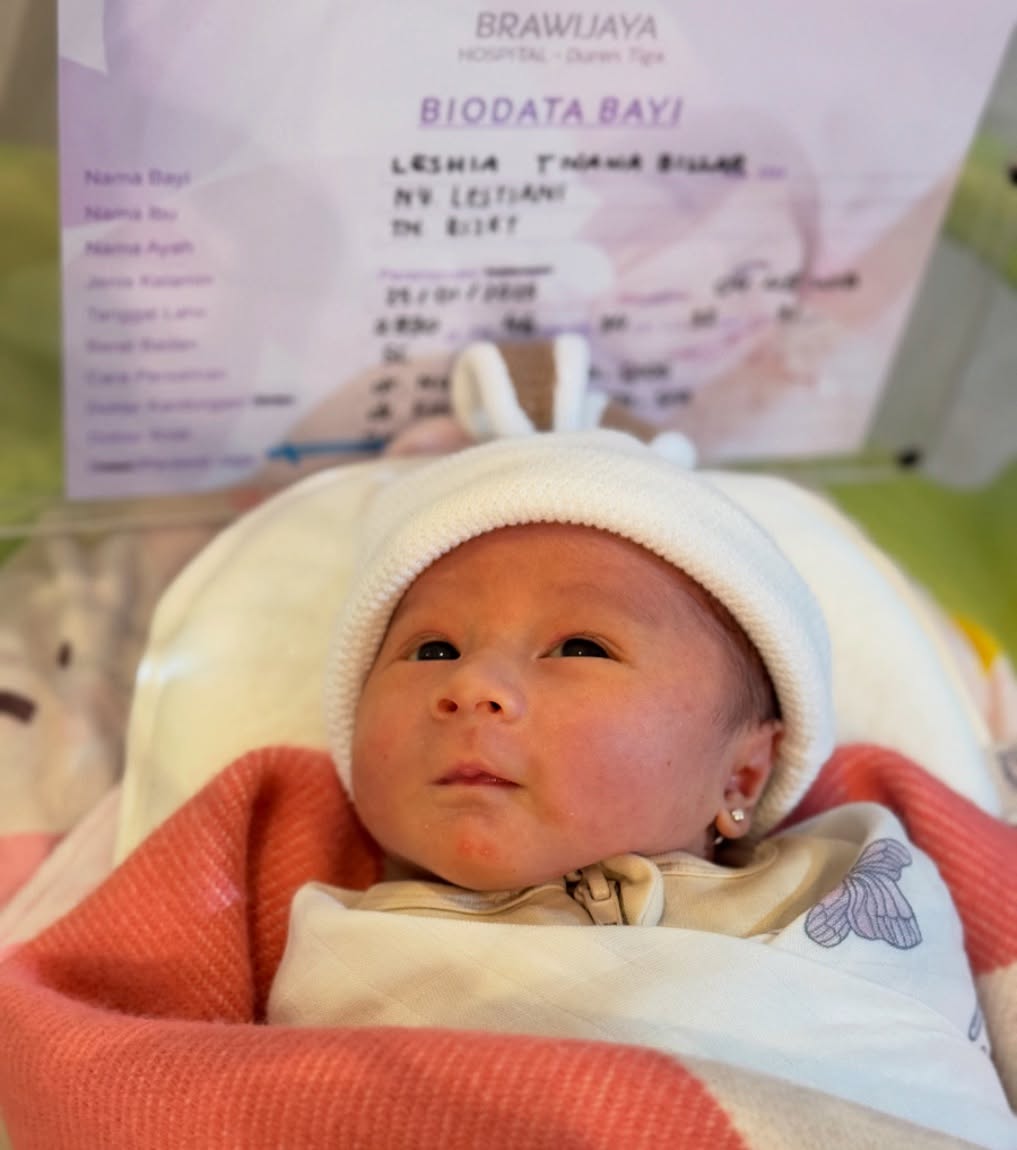 Leshia Tivana Billar anak kedua Lesti dan Rizky Billar