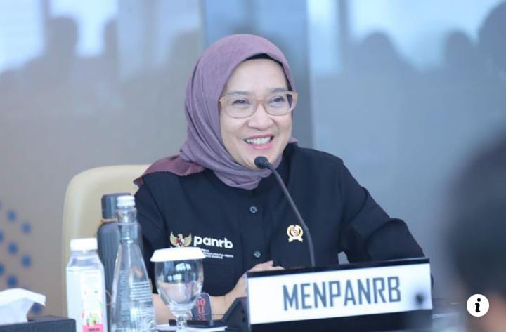 Menteri Pendayagunaan Aparatur Negara dan Reformasi Birokrasi (Menpan-RB) Rini Widyantini
