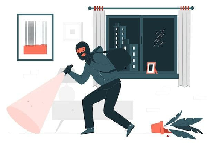 Ilustrasi pencurian