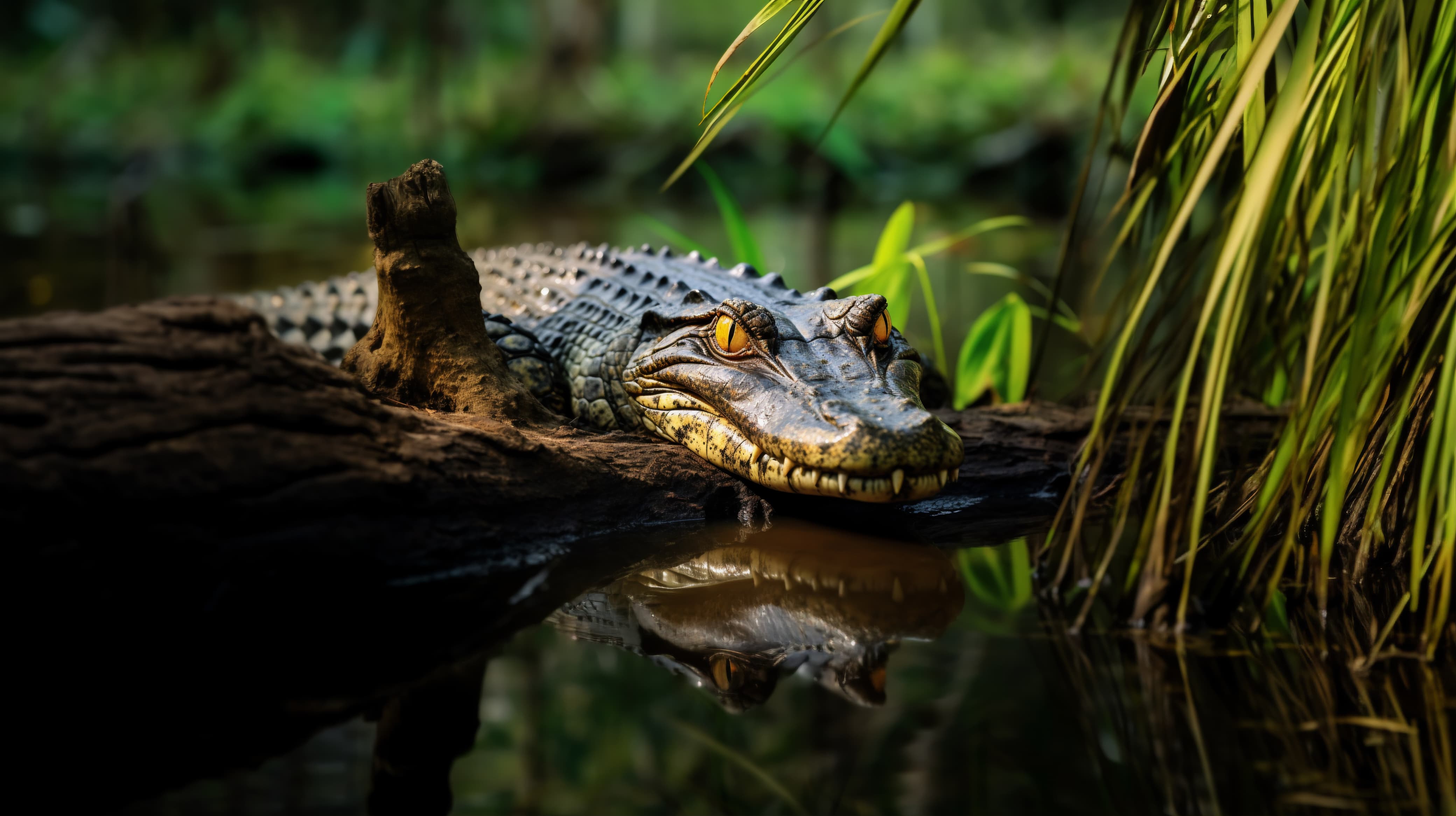 Ilustrasi buaya.