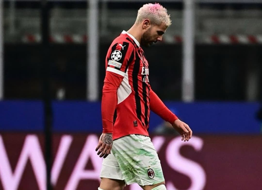 Theo Hernandez, pemain AC Milan.