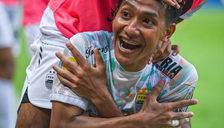 Gelandang Persib Bandung, Beckham Putra Nugraha.