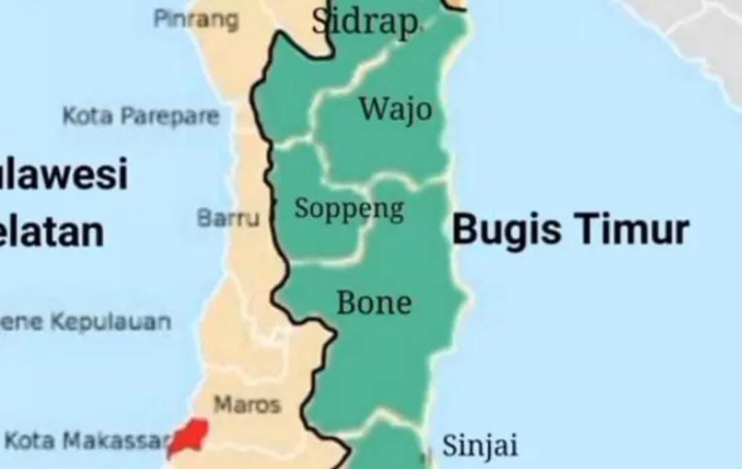 Wacana pembukaan provinsi baru di Sulawesi.