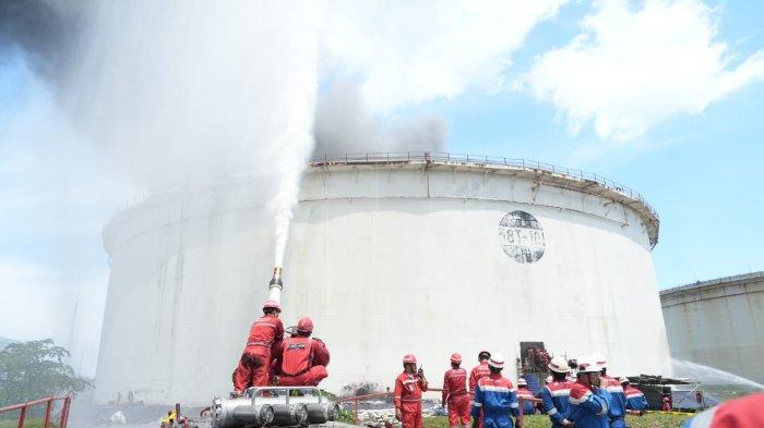 Kilang Pertamina di Cilacap Kebakaran