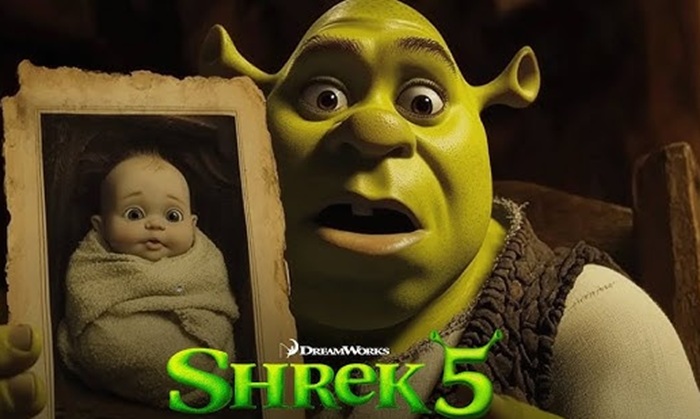 Jadwal penayangan Shrek 5.