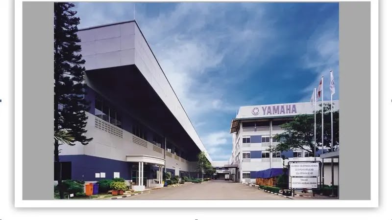 Pabrik Yamaha Music yang bakal menutup operasionalnya.