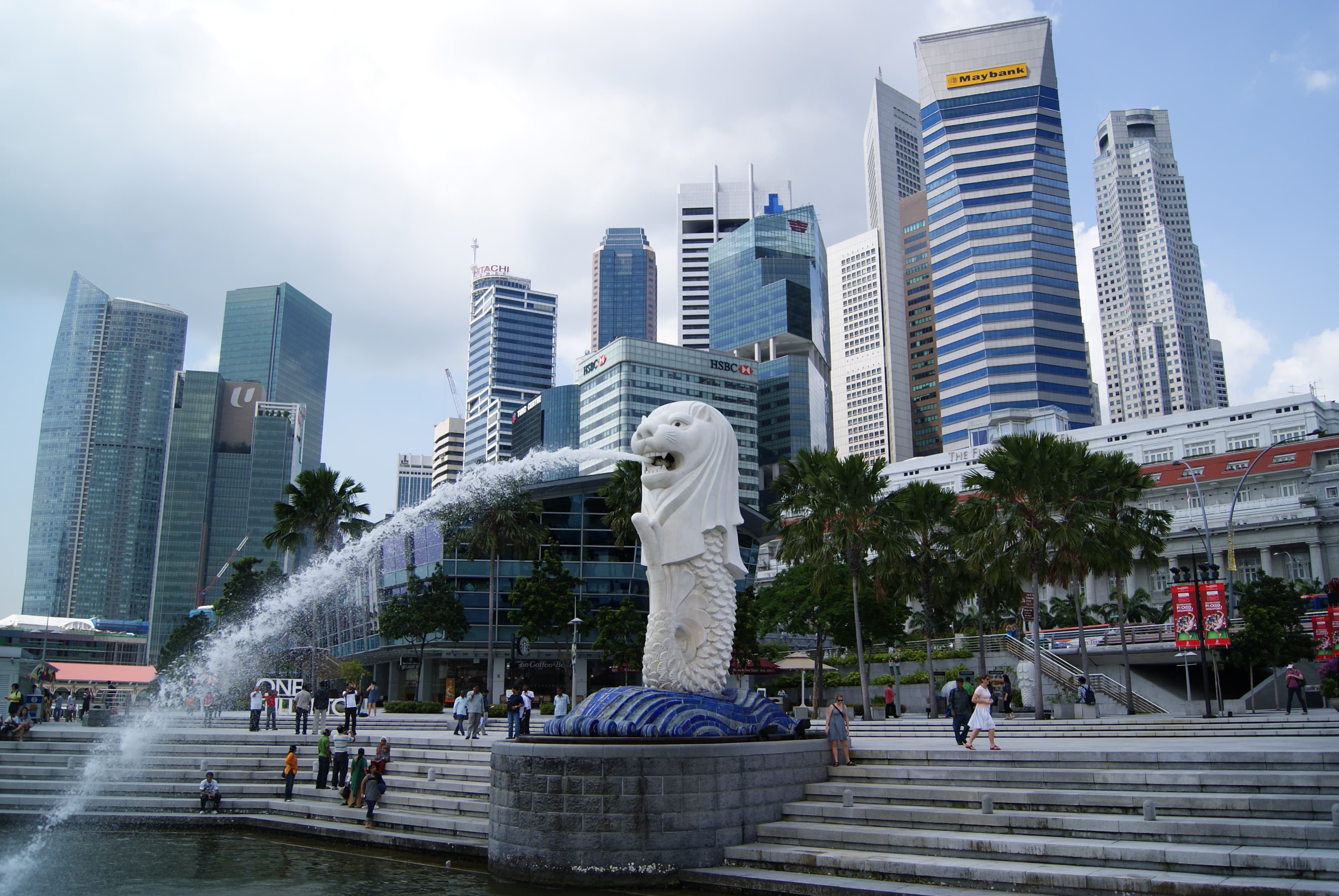 Salah satu spot wisata Singapura.