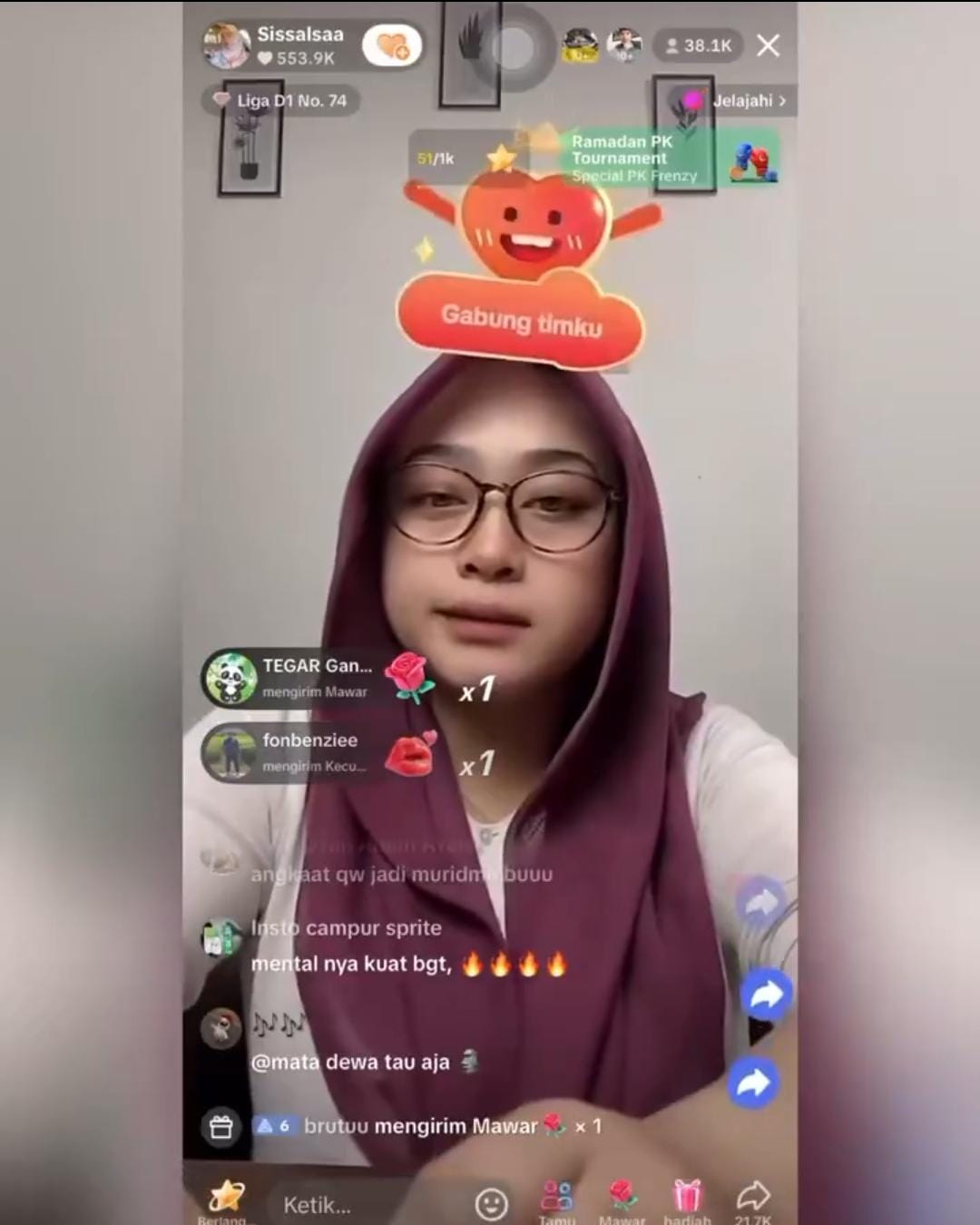 Bu guru Salsa kembali live TikTok buat netizen geram