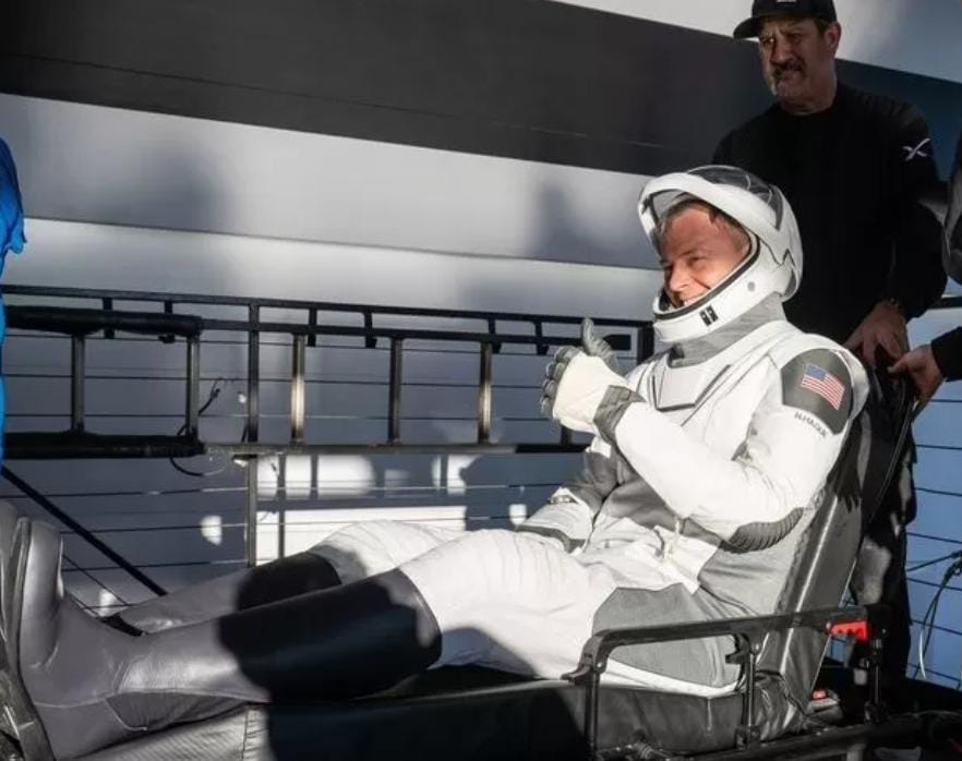 Kondisi astronot NASA seusai kembali ke bumi.