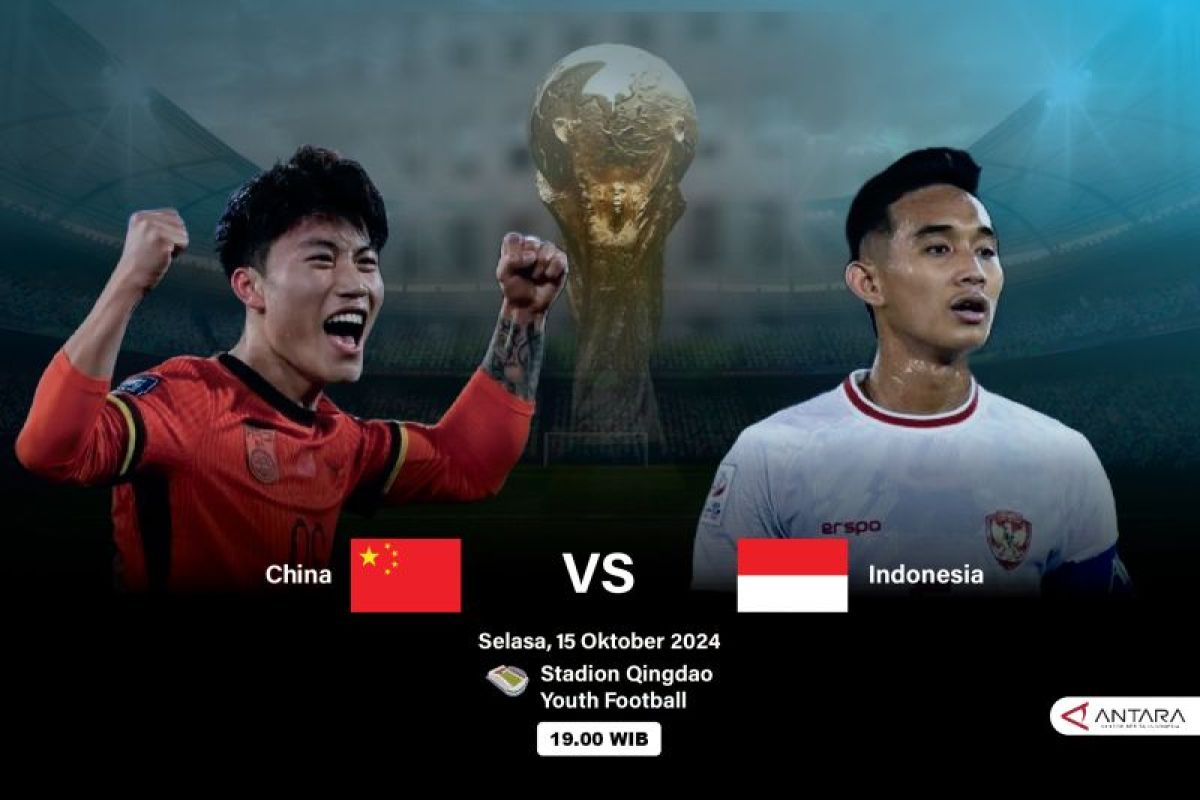 Jadwal pertandingan Indonesia vs China