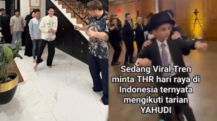 Tarian THR Lebaran 2025 dianggap menyerupai tarian Hora Yahhudi