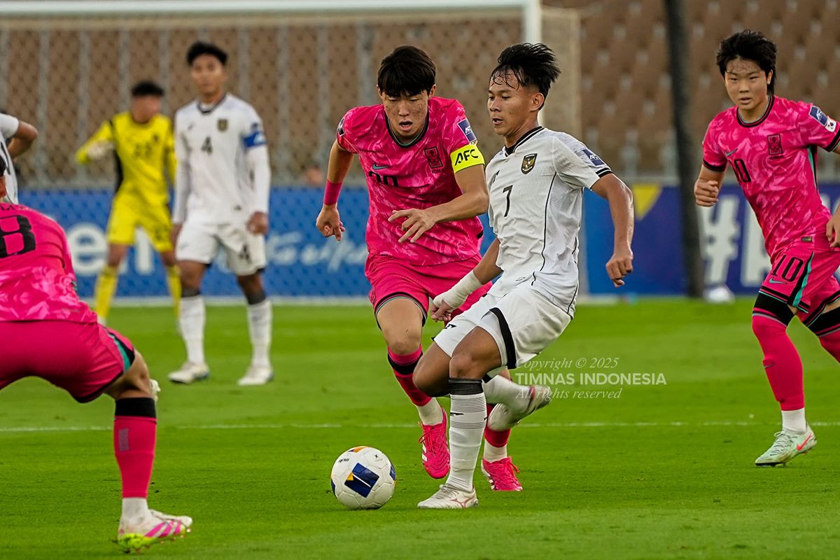 pertandingan Timnas Indonesia vs Korea Selatan