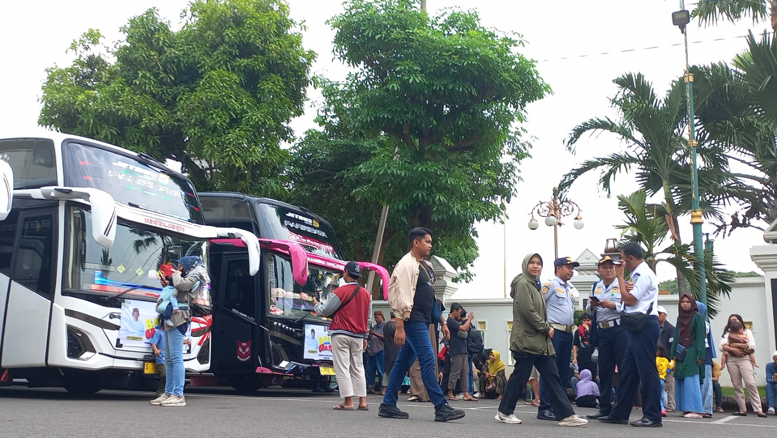 Program balik mudik gratis dari Pemkab Tuban yang membantu masyarakat ekonomi bawah.