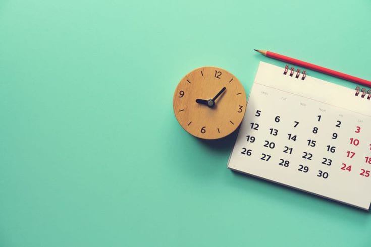 Ilustrasi kalender .