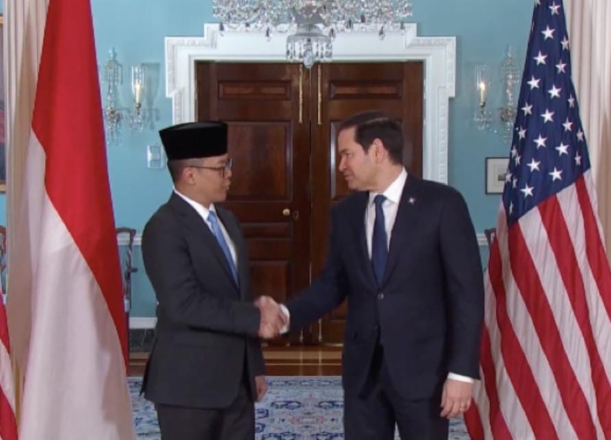 Menlu Indonesia bertemu dengan Menlu AS