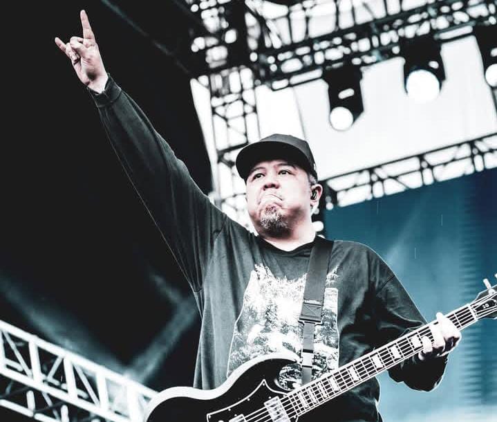 Gitaris legendaris Ricky Siahaan Seringai yang meninggal dunia.