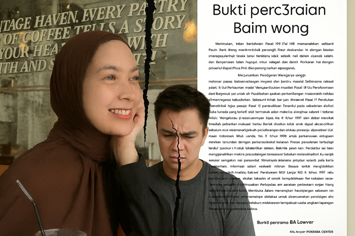 Kasus perceraian Baim Wong dan Paula Verhoeven yang memasuki babak baru setelah menyebut Paula terkena HIV.