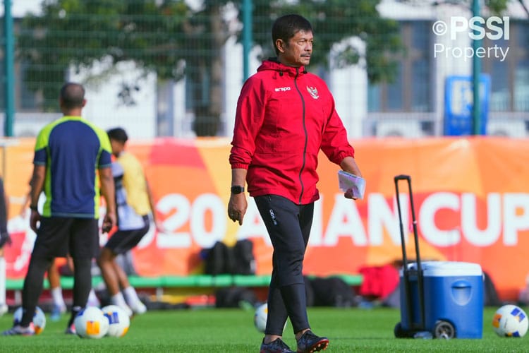 Indra Sjafri saat melatih Timnas Indonesia U20.