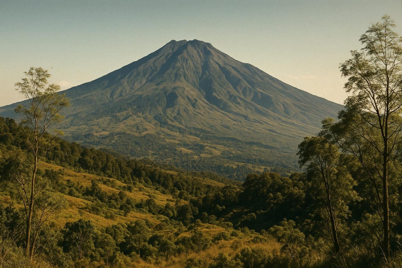 Gunung Lawu yang menyimpan banyak misteri dan cerita tragedi.