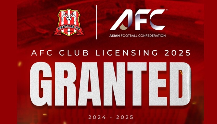Deltras FC yang sudah mengantongi lisensi dari AFC.