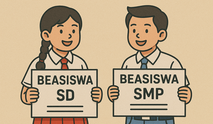 Pemerintah Provinsi Jawa Timur memastikan kini ada beasiswa untuk SD - SMP negeri dan swasta.
