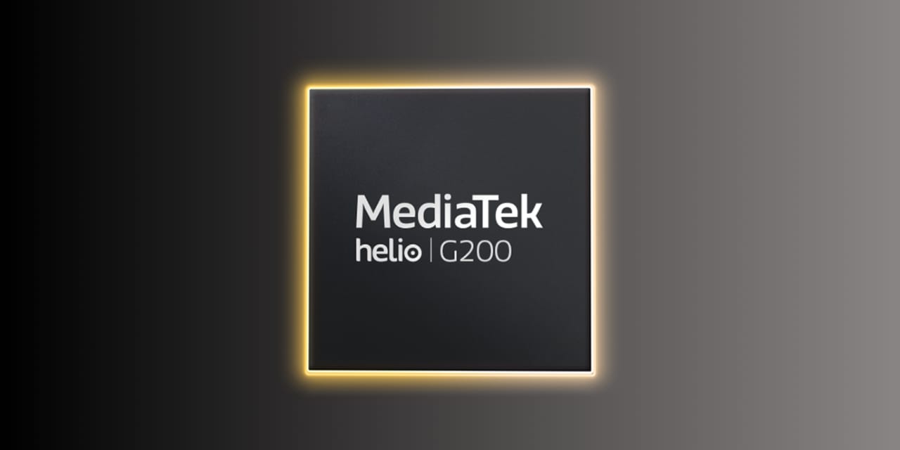 Ilustrasi Resmi Mediatek Helio G200.