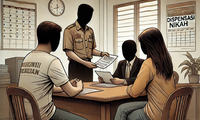 Data dispensasi nikah Tuban yang masih tinggi.