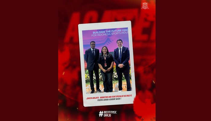 Deltras FC yang mengumumkan telah mengirim perwakilan ke Garuda Academy.