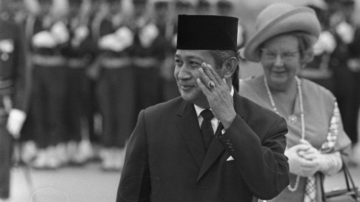 Mantan presiden kedua Indonesia, Soeharto