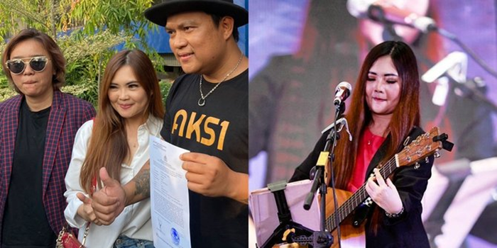 Julia Angelia, mantan vokalis band Kotak gugat band kotak